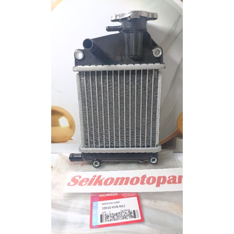 Radiator WaterPump Assy + Tutup Motor HONDA VARIO TEKNO KARBU 110 KVB