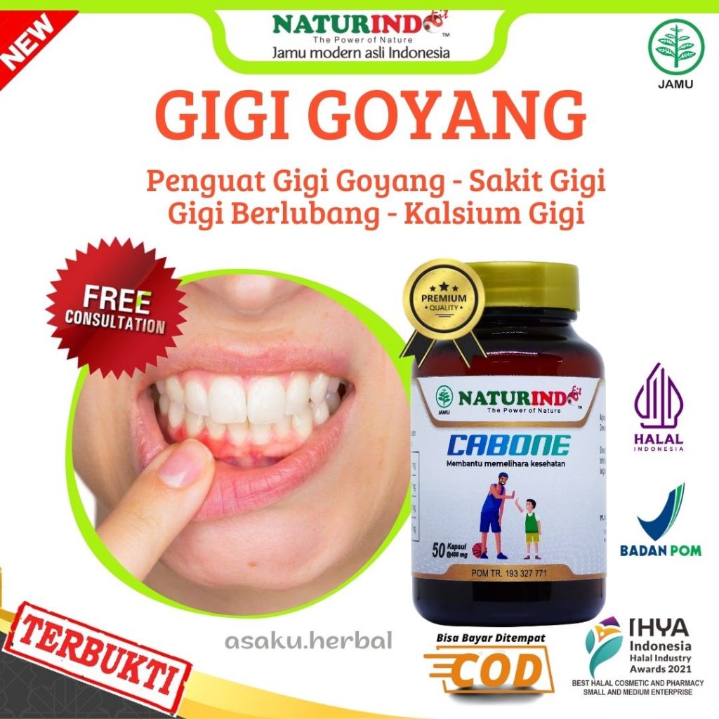 Obat Sakit Gigi Berlubang Gusi Bengkak Obat gigi goyang Penguat gigi goyang gigi berlobang