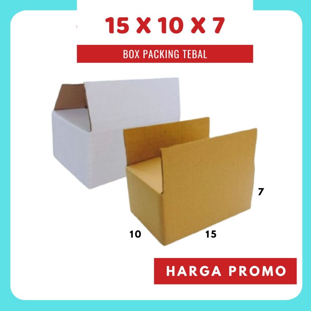 

Box Packing A0 15x10x7 Kardus Olshop Karton Dus Kotak Kemasan Sparepart Assesoris