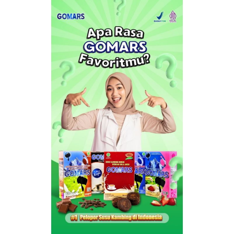 

Susu Kambing Gomars Asli