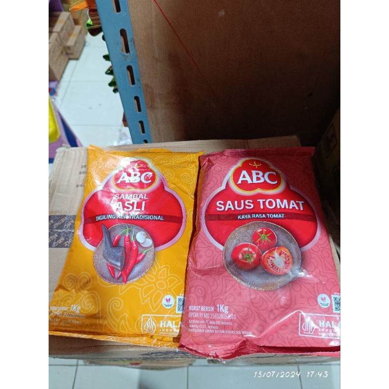 

Sambal / Saus Tomat ABC 1kg