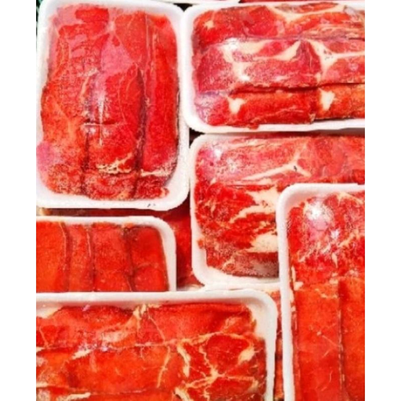 

daging sapi slice / daging Yoshinoya 500gram