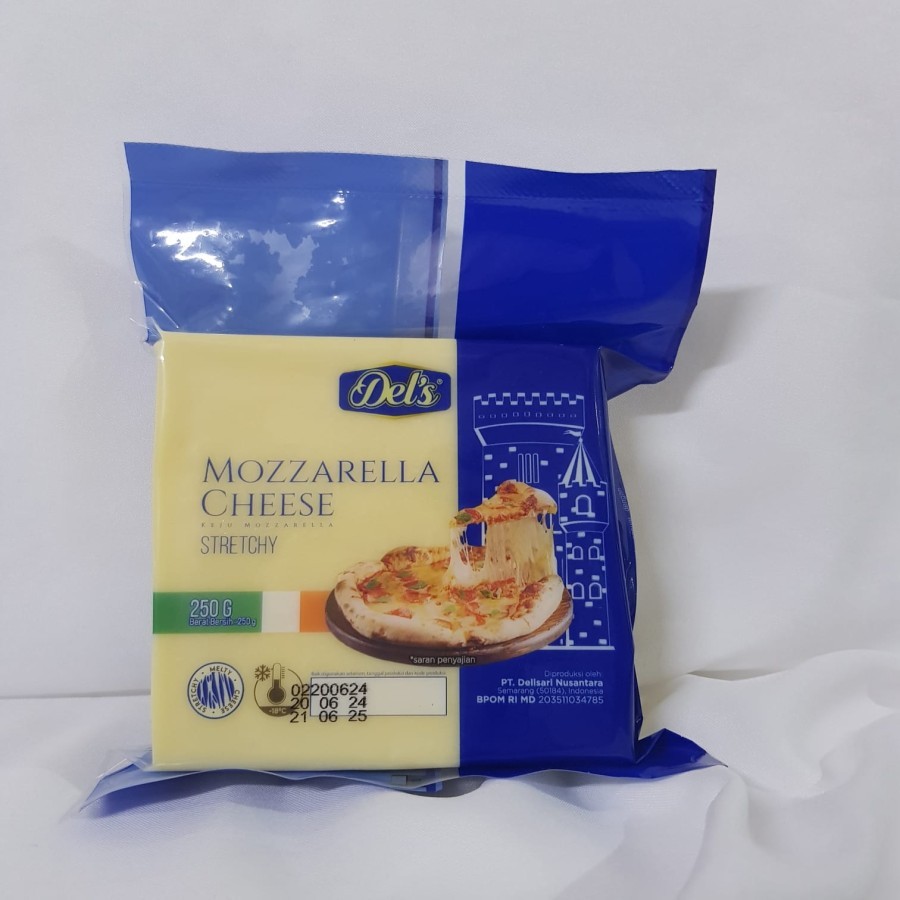 

Dels Keju Mozzarella Stretchy 250 gr