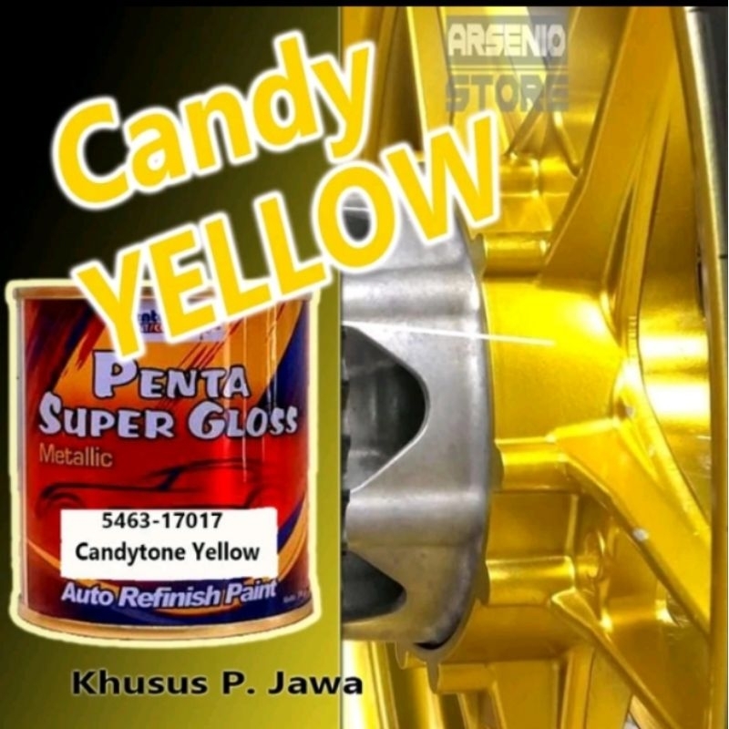Cat Candy Yellow Penta Super Gloss 5463-17017 Candy Kuning