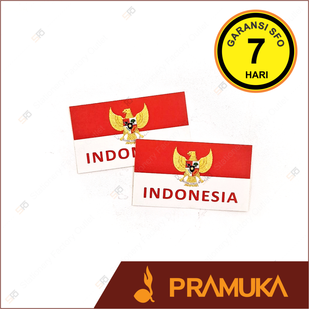 

Stiker Pipi Bendera Merah Putih - Garuda Indonesia - Sticker Wajah