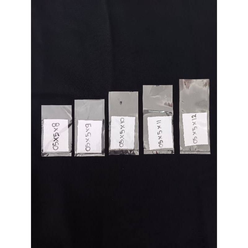 uk 5×8, 5×9, 5×10, 5×11, 5×12 | Plastik PP bening | kantong plastik | plastik snack | plastik kiloan
