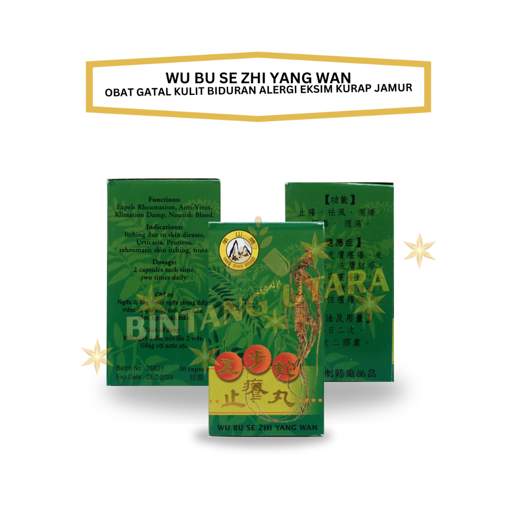 Wu Bu Se Zhi Yang Wan Obat Gatal