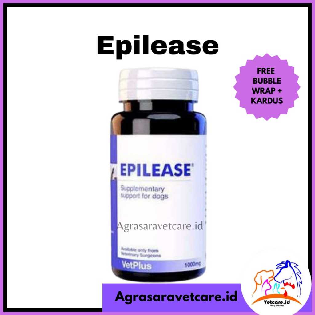 Epilease 250 mg HARGA Per 1 TABLET Obat Epilepsi dan Kejang untuk Anjing