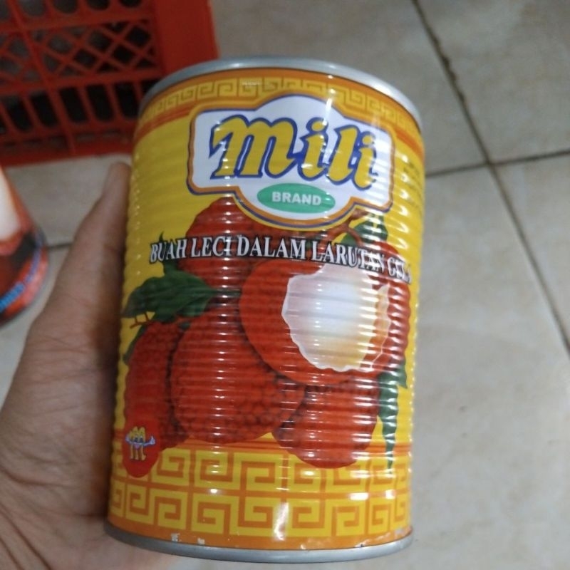 

Lychees kaleng Mili Brand