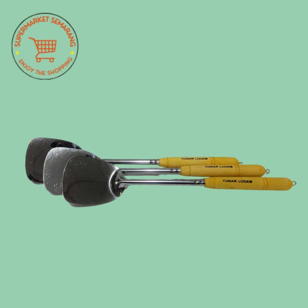 (Y) Susruk Spatula Susuk Kayu Polos / Susuk Stainless Polos Tebal Kayu
