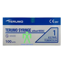 Spuit 1cc / 1ml Terumo Tuberculin 26G isi 100'S Jarum Suntik Syringe Terumo 1 cc 1 ml Per BOX