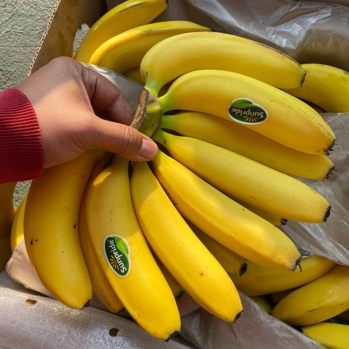 

Pisang carvendis super isi 6-7pc 1`kg