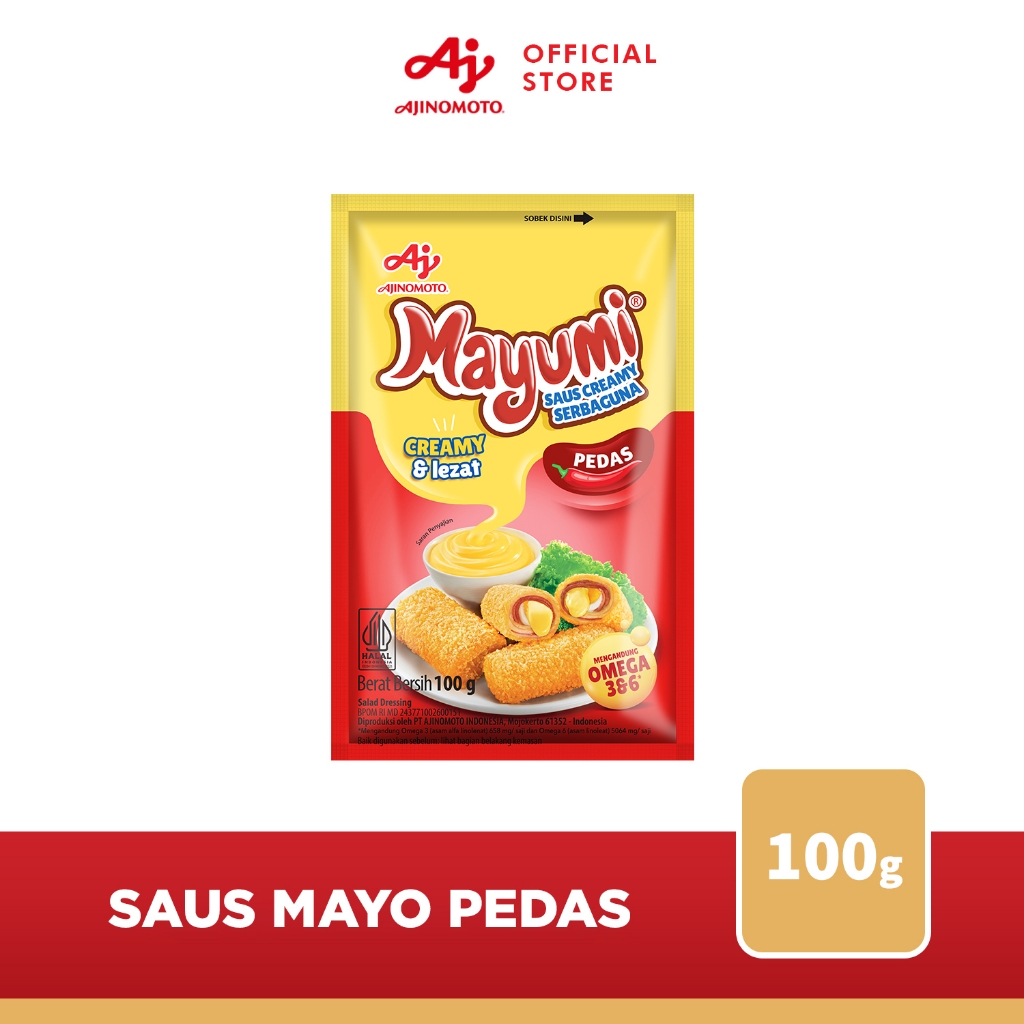 

MAYUMI® Mayonaise Saus Mayo Pedas 100g