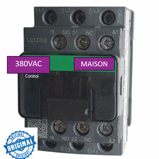 Kontaktor LC1D09 Q7 380V Kontaktor listrik LC1D09Q7