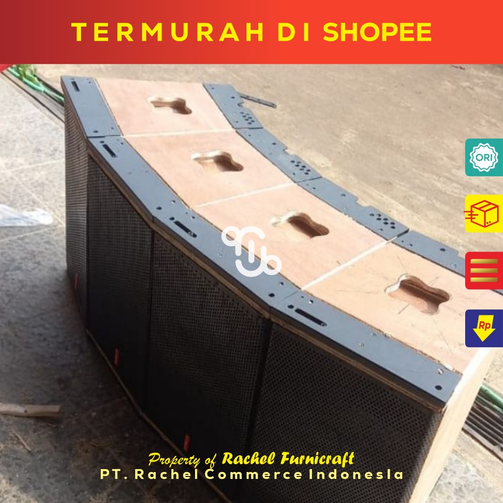 Box Speaker Line Aray 10 inch Fullset