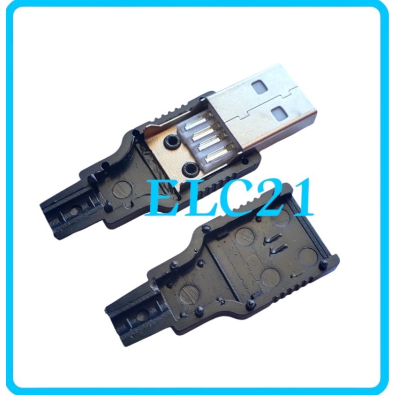 Soket Socket USB Male Female Type A Socket USB Type A Male Female With Cover