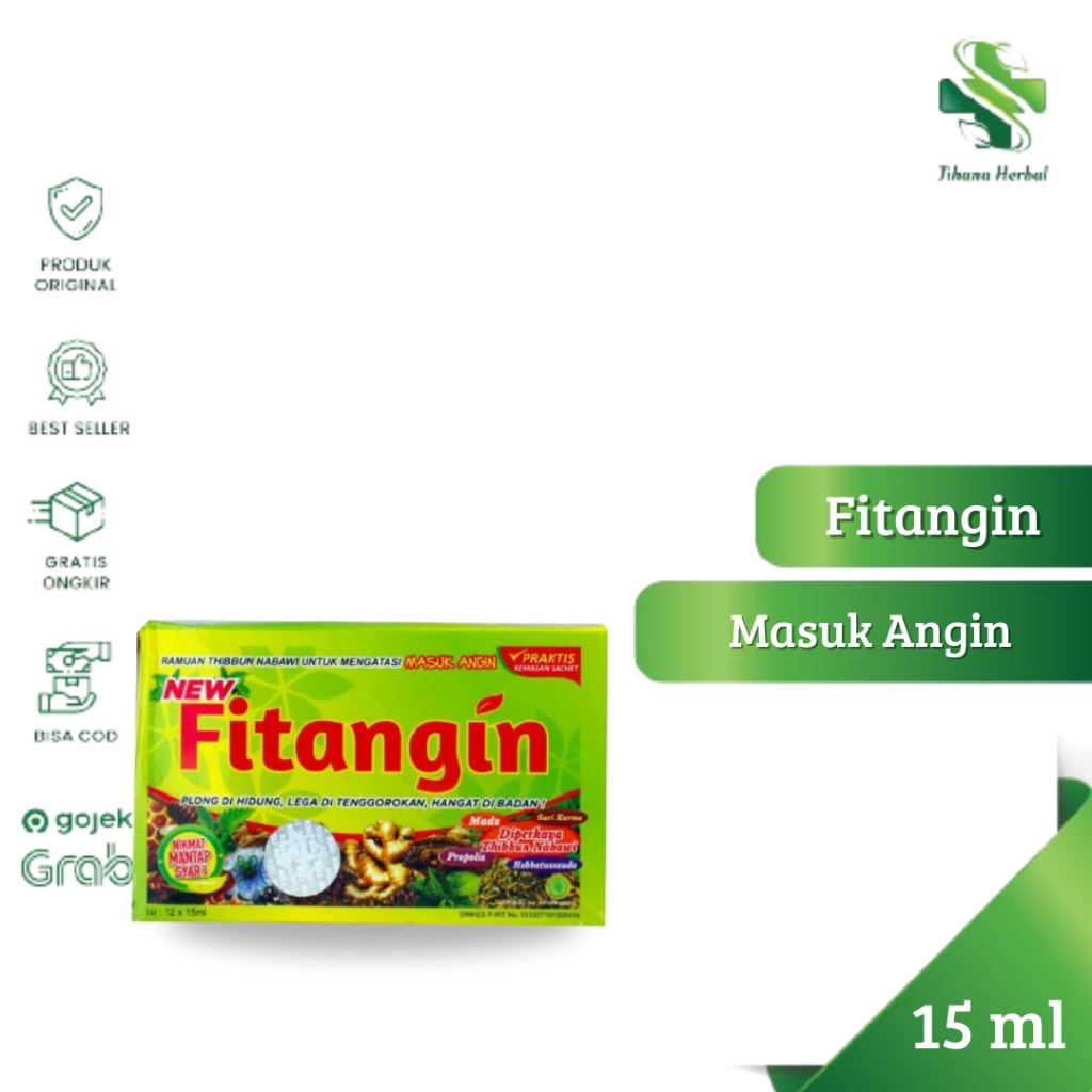 

Fitangin Herbal Anti Masuk Angin 15 ml