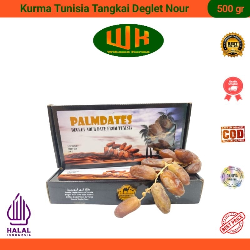 

Kurma Tangkai 500 gram Kemasan Dus