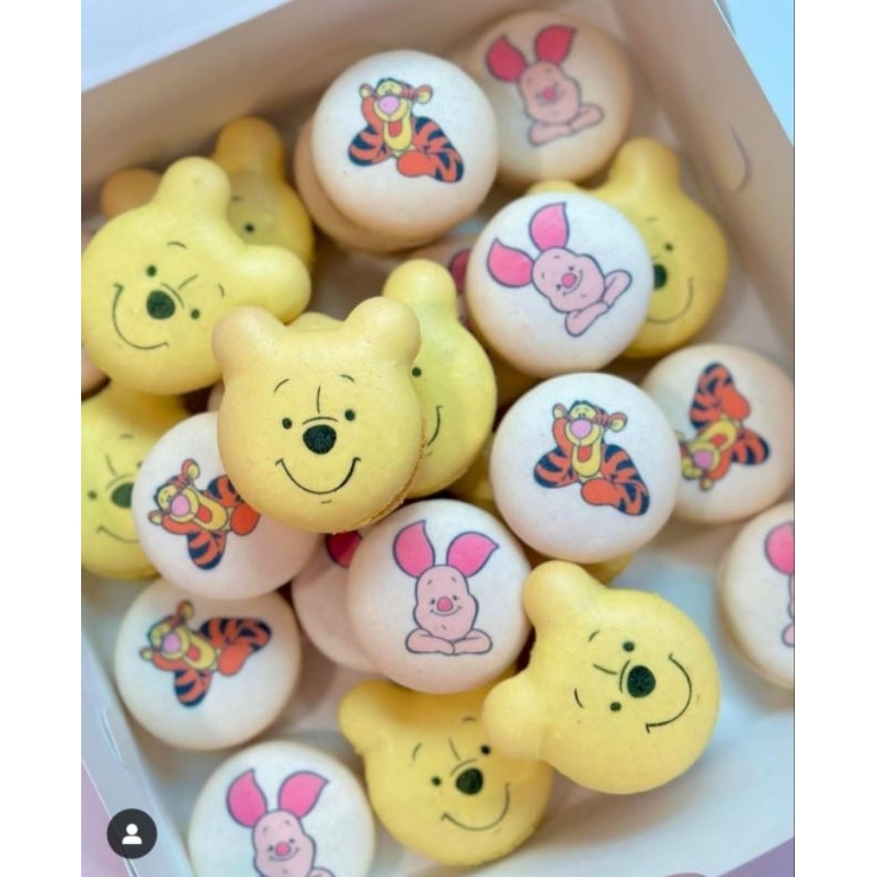 

Macaron / karakter / character / macarons / macaron karakter / edible / jasa cetak