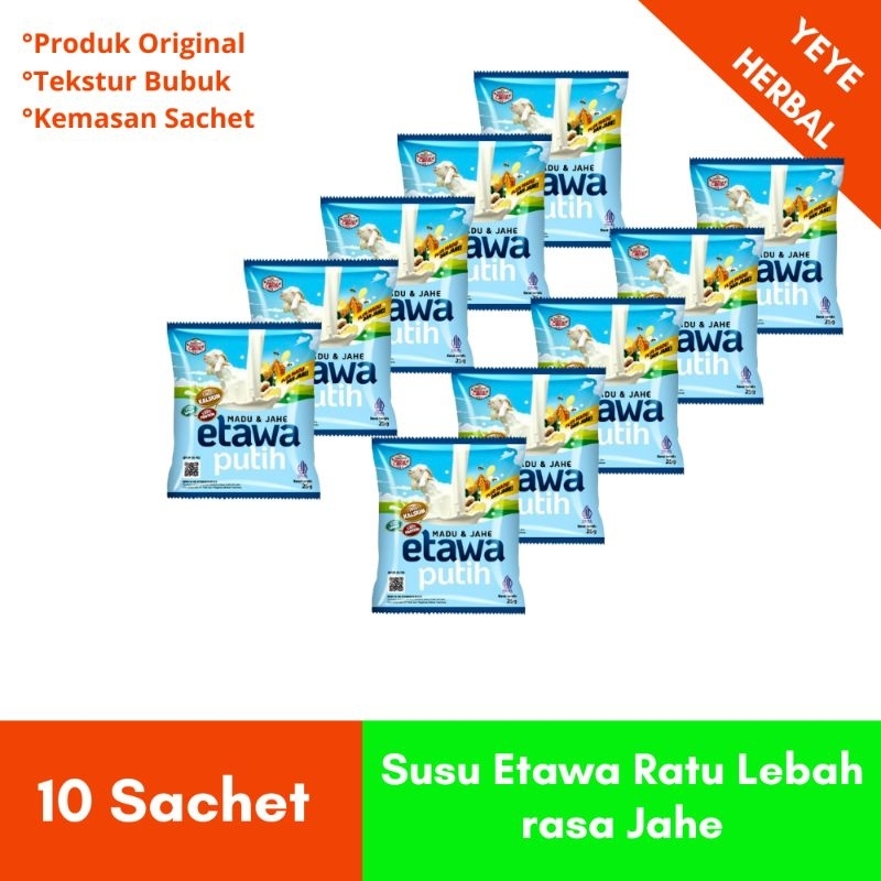

Susu Kambing Etawa Ratu Lebah rasa Jahe