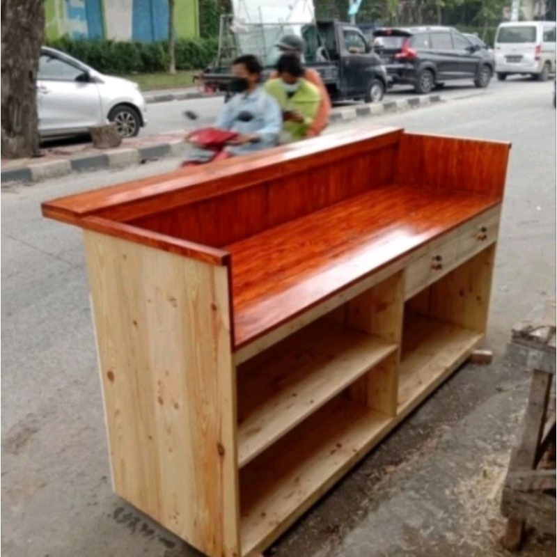 meja bar/ barista cafe jati belanda#permeter