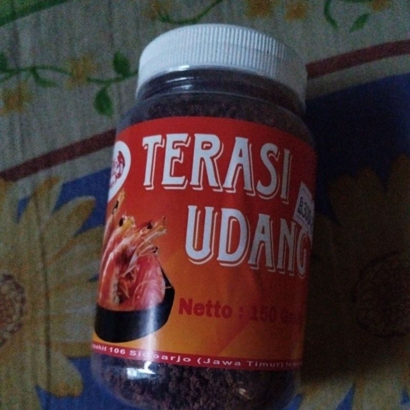 

Terasi / Trasi Udang Tanjung Matang Sidoarjo 150gr (FREE BUBBLE WRAP)