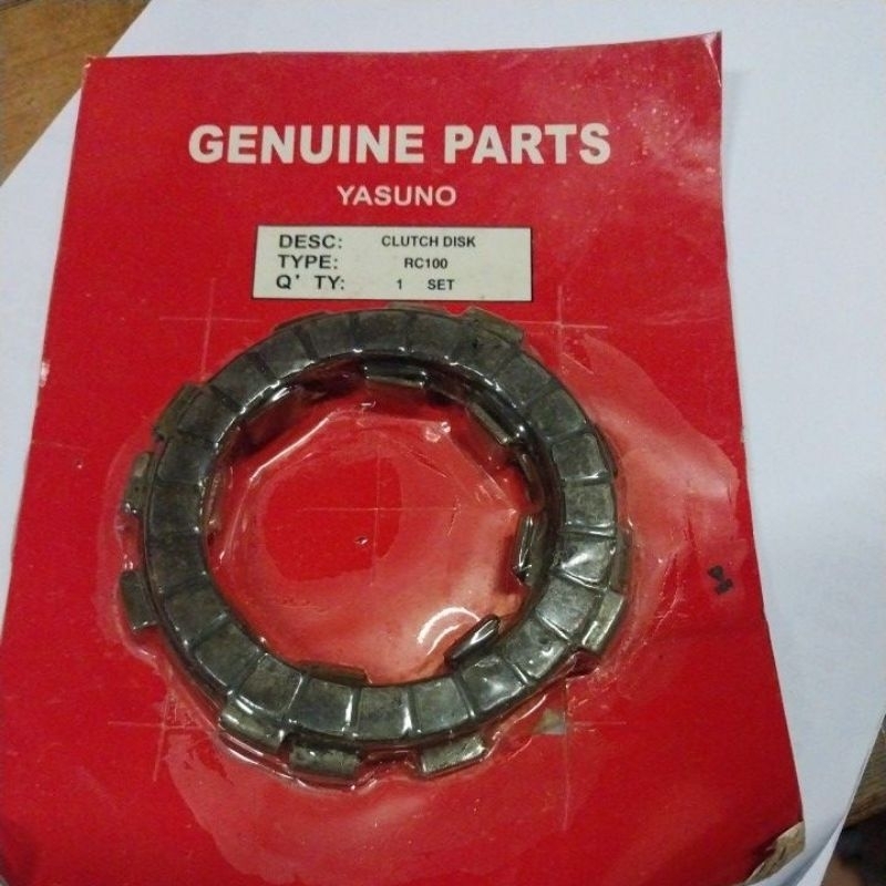 kampas kopling rc100