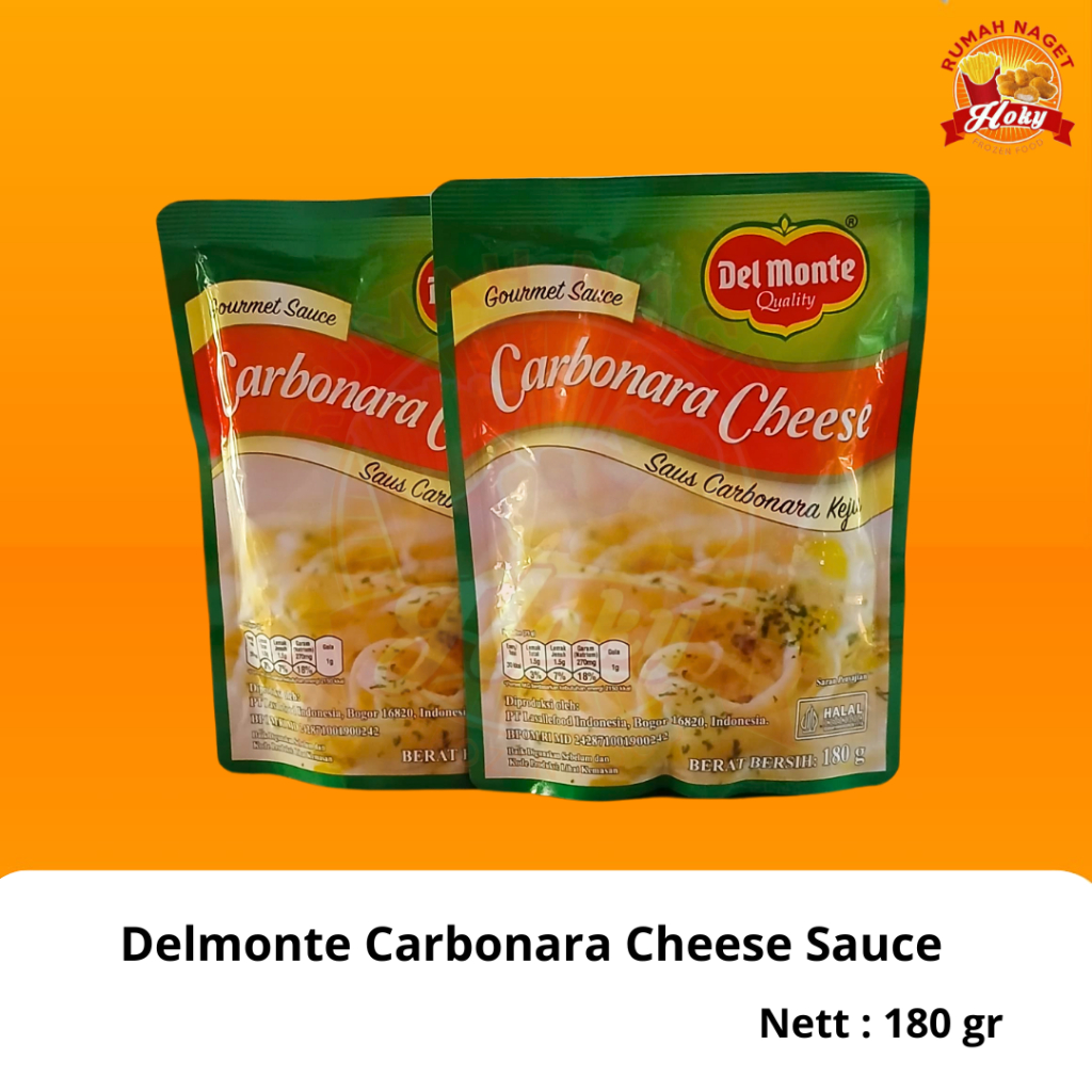 

Delmonte Carbonara 180gr (Carbonara/CarbonaraCheese/CarbonaraMushroom)