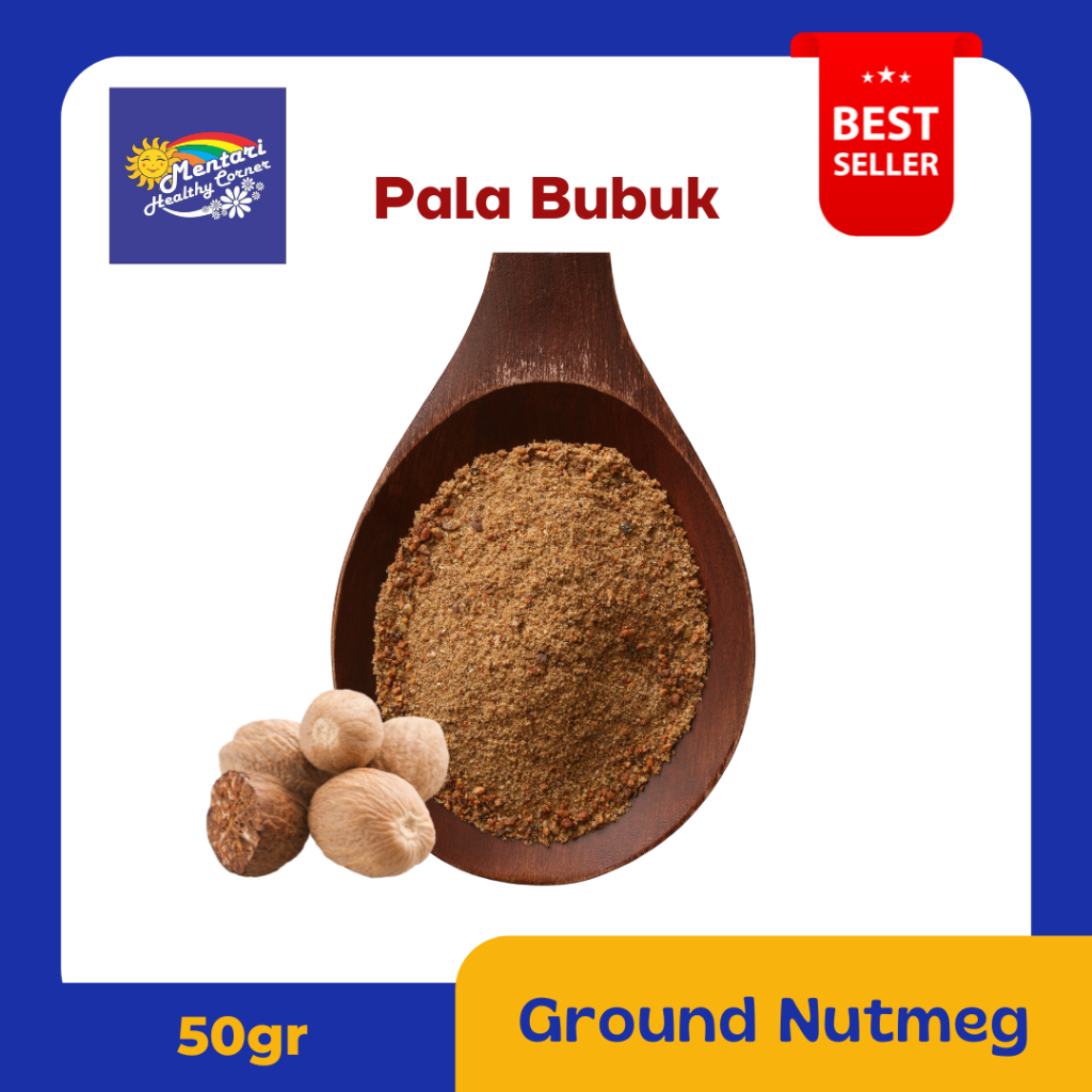 

Pala Bubuk 50gr / Ground Nutmeg 50gram