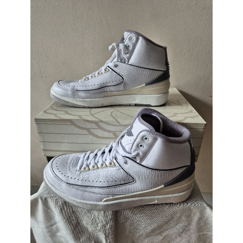 Nike Air Jordan 2  Retro White Grey