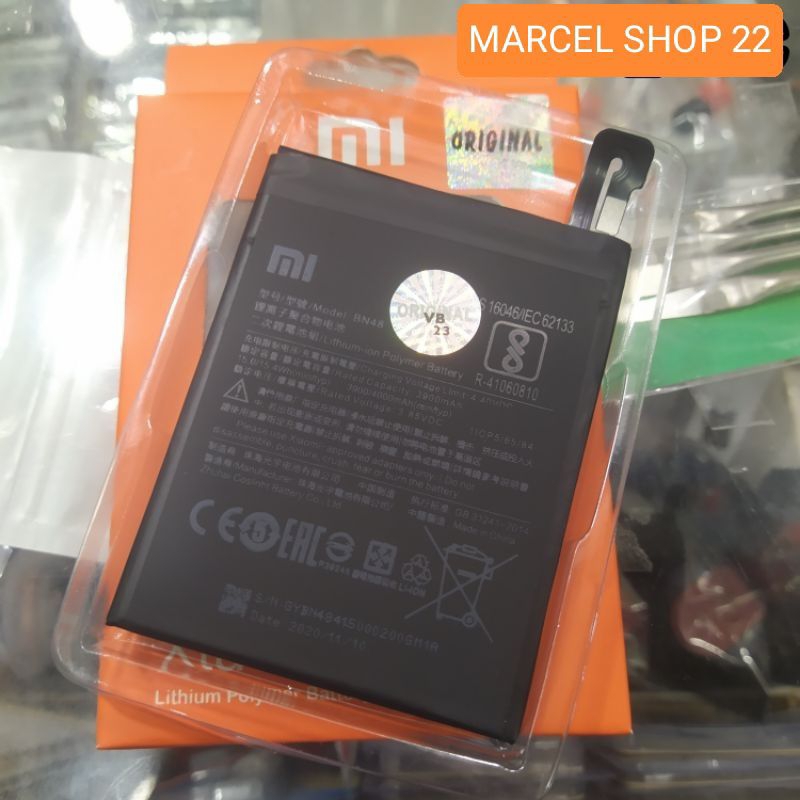 BATERAI XIAOMI REDMI NOTE 6 PRO BATRE XIAOMI REDMI BN48 XIAOMI REDMI NOTE 6 PRO ORIGINAL