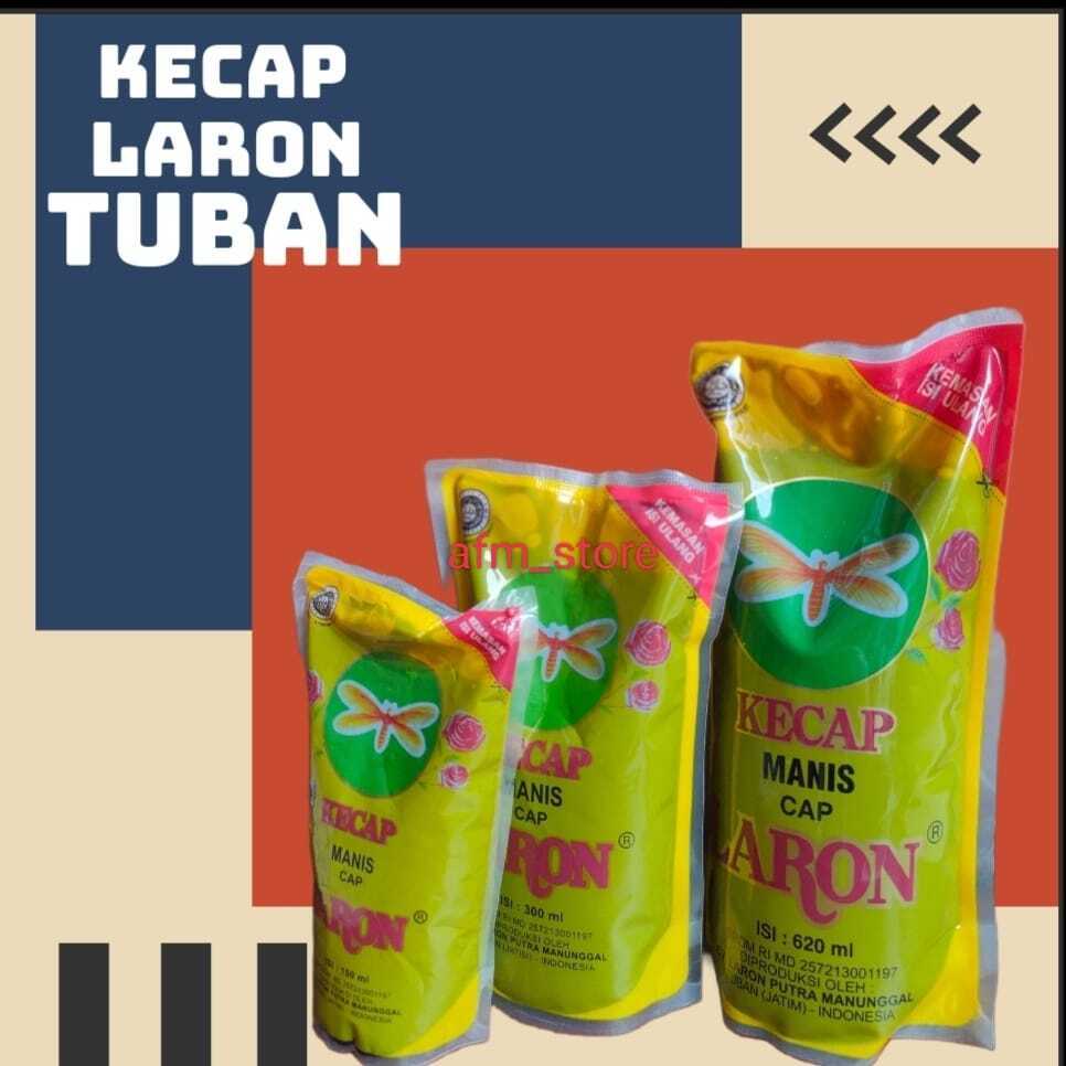 

Kecap laron tuban Refill 150ml 300ml 620ml kecap manis oleh oleh tuban