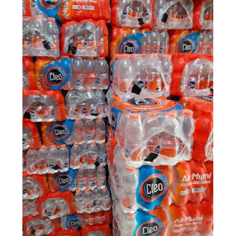 

Ay00! (GRATIS ONGKIR) CLEO MINI botol air mineral kemasan 220ml x 24 botol