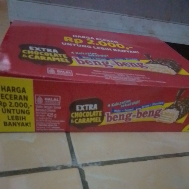

Coklat Wafers Beng Beng 2000 box 1Dus