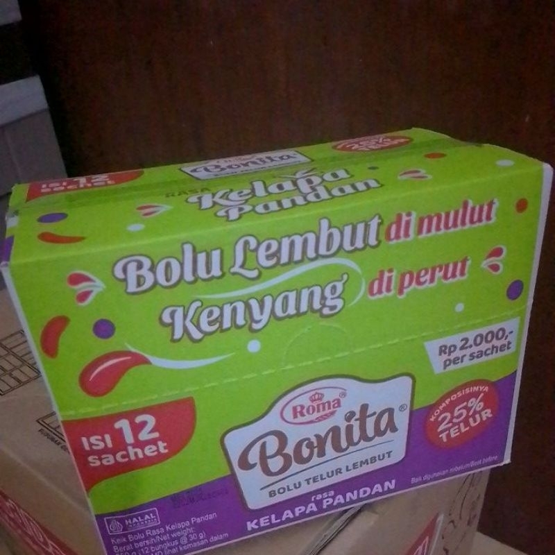 

Roma Bolu Bonita 2000 Box 1Dus isi 6box