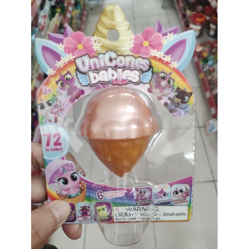Mainan Anak Surprise Pack Unicones Babies Assorted