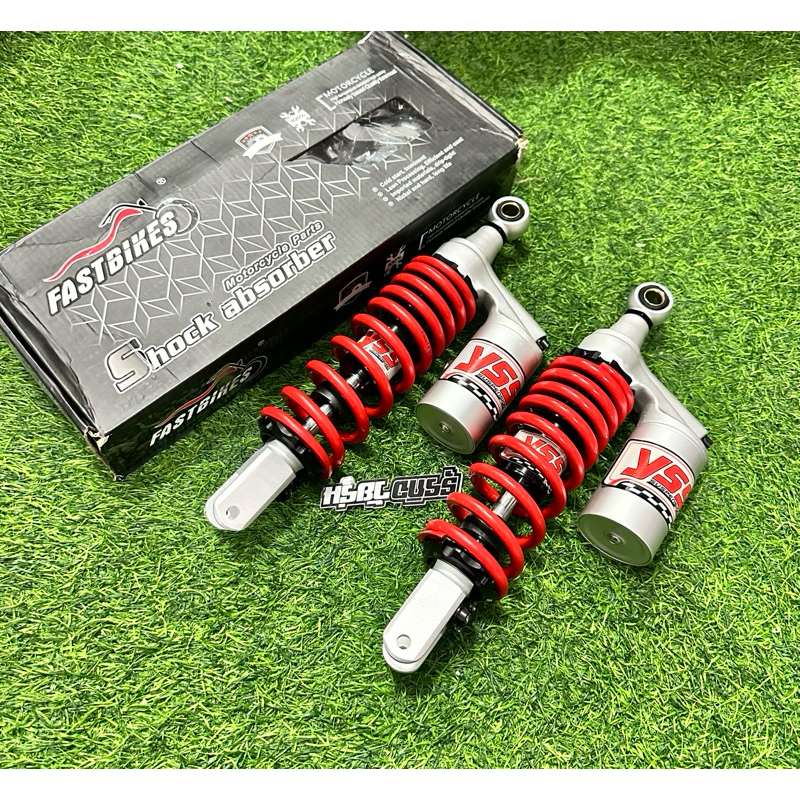 Shock yss merah replika single matic size 310&330mm (harga 1pcs)