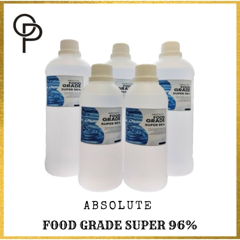 Absolute - Absoluth Tipe Foot Grade Super 96 % ( Pelarut Parfum ) Botol Labor / campuran parfum / al