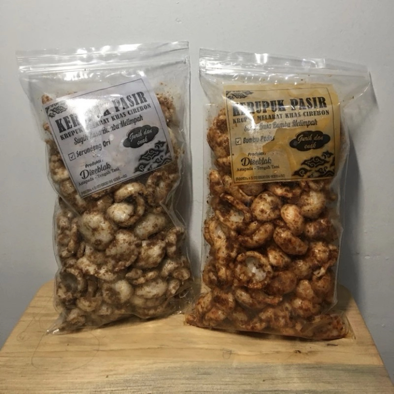 

[DENGAN ASURANSI] Kerupuk Bumbu Serundeng Mlarat Khas Cirebon Premium