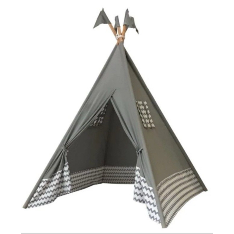 teepee tent grey scandinavian