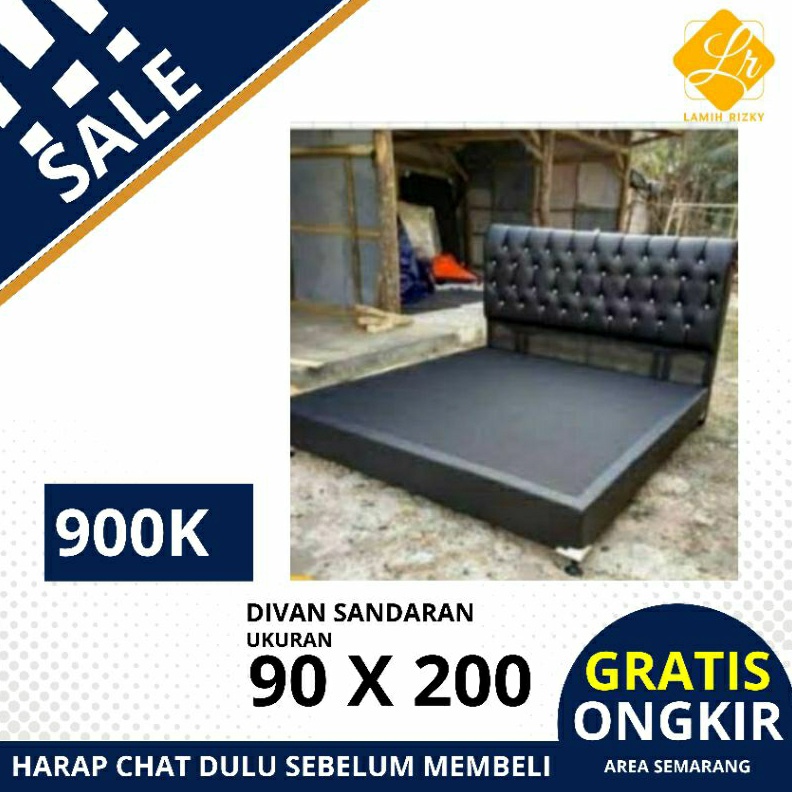 KODE A16E PROMO divan sandaran dipan springbed toko lariz mebel semarang divan murah