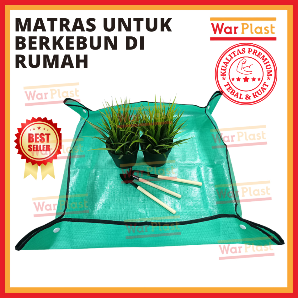 

Matras Taman Bunga Berkebun Tanaman Balkon Tanam Mat Pad 100x100 66x66 PE Dapat Digunakan Kembali
