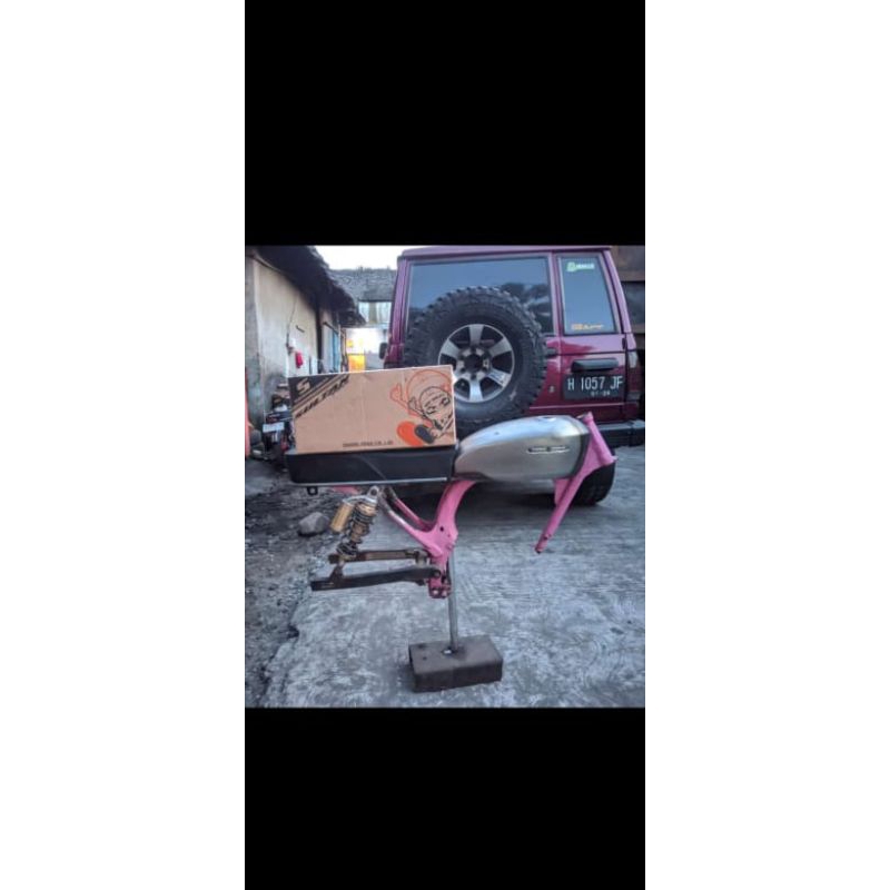 RANGKA CB K2 ORI DAN TATANAN REDY