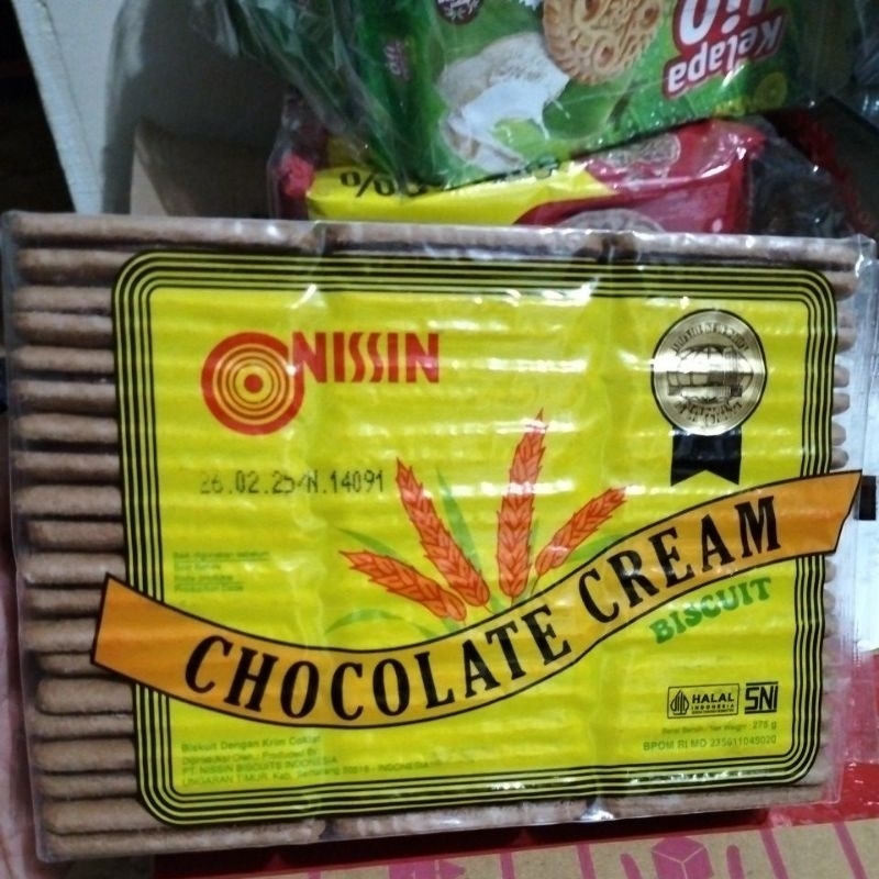 

NISSIN CHOCOLATE CREAM 275 GR