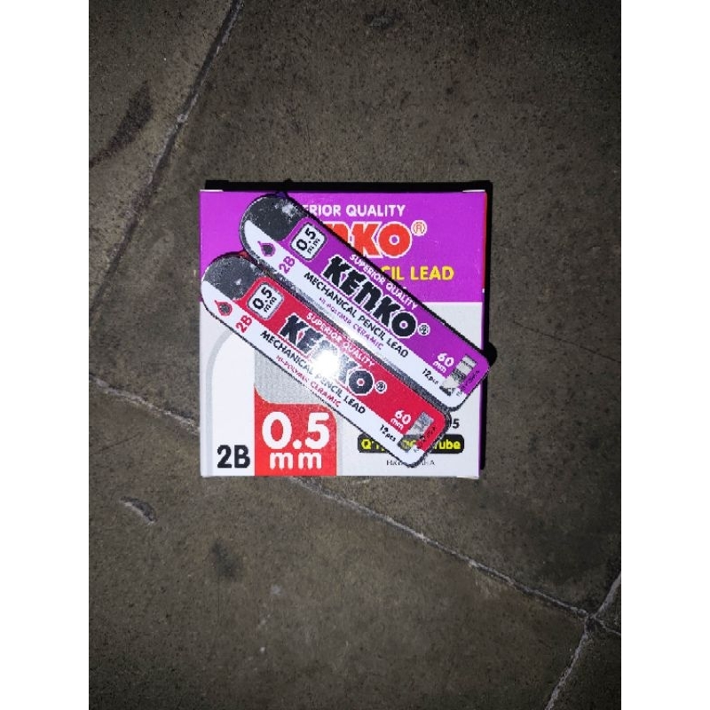 

ISI PENSIL MEKANIK KENKO PL-05 2B 0.5mm