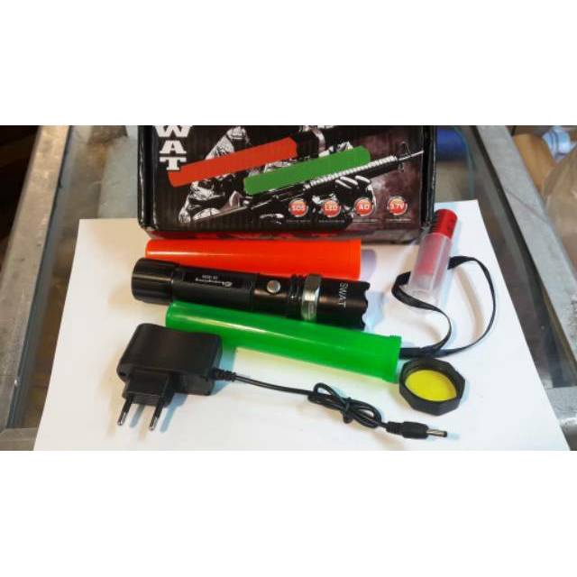 TERBAIK Senter POLICE  SWAT  Recharger