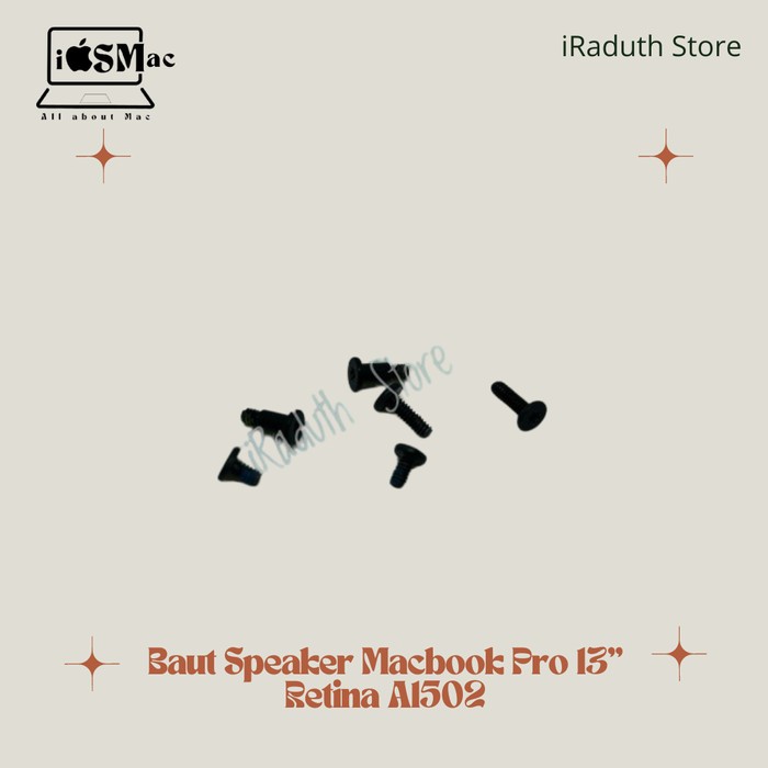 Baut Speaker Macbook Pro 13" Retina A1502