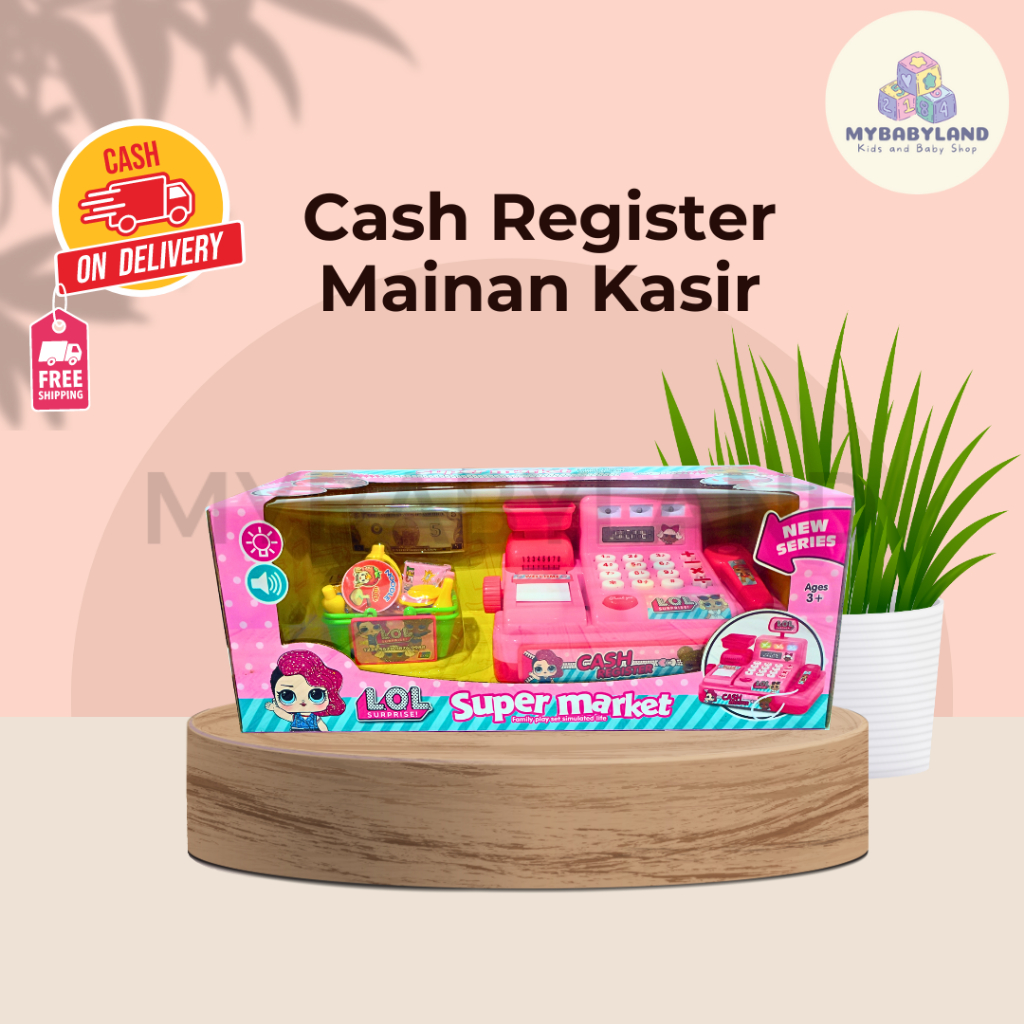 LOL SUPRISE Mainan Kasir Anak | LOL SUPRISE Cashier Register Set | Mainan Kasir-Kasiran Mini Market 