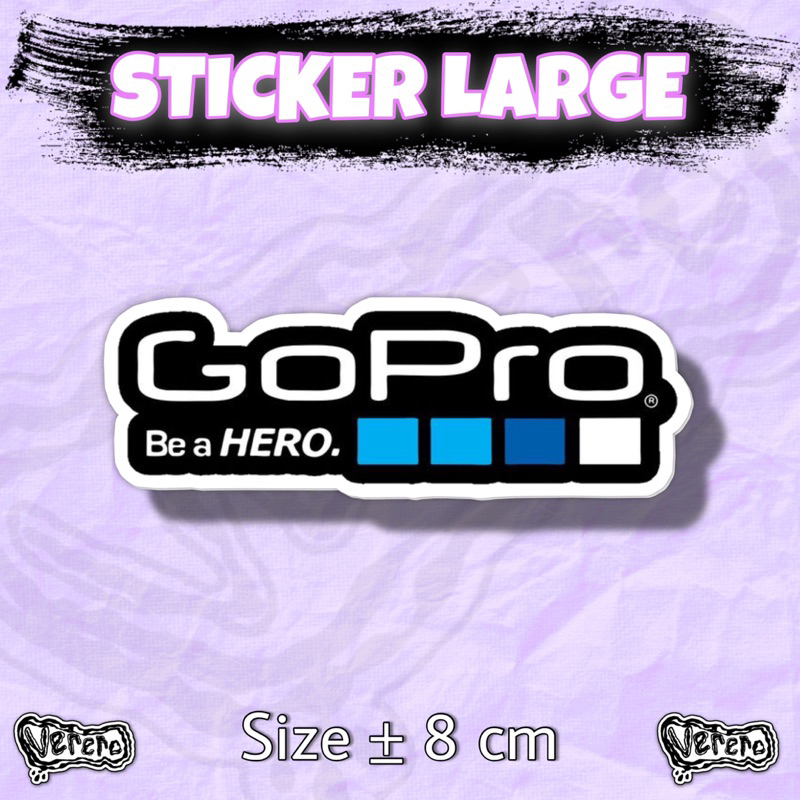 

Sticker GoPro Large Laptop Helm Tumbler Vinyl Waterproof