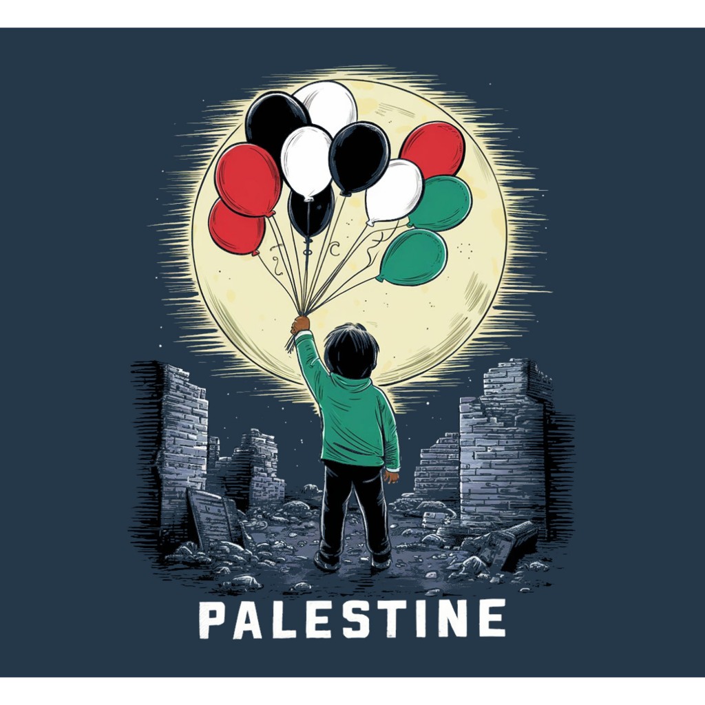PALESTINE KID Sablon Setrika/Sablon DTF Printing Siap Press Kaos/Sweatshirt/Crewneck/Hoodie/Totebag/